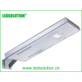 10W Sensor de cuerpo Panel solar LED Luz de calle solar